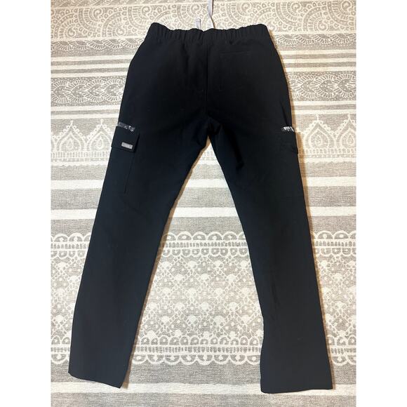 Figs Mens Black Scrub Pants Medical‎ Nurse Cargo Size Small - Picture 3 of 9